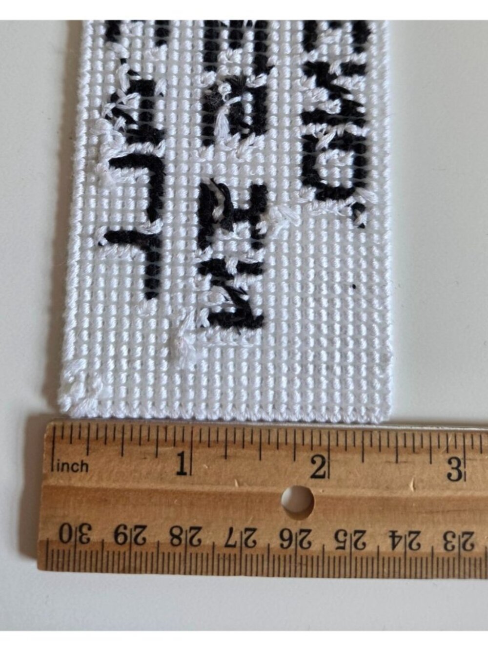 Doctor Who Cross Stitch Bookmark With TARDIS & "We Are All Stories" Quote - Picture 5 of 5